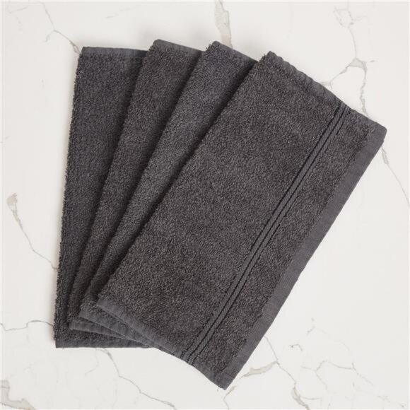 Washcloths 12 Pack – Size 12” x 12” – Soft & Absorbent Wash - Picture 4 of 7